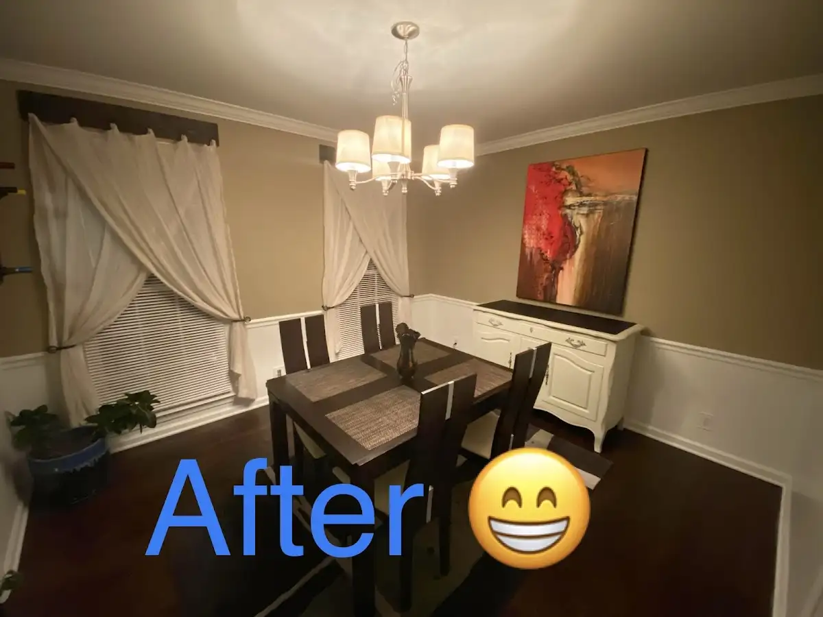 Professional dining room restoration after water damage in West Mifflin